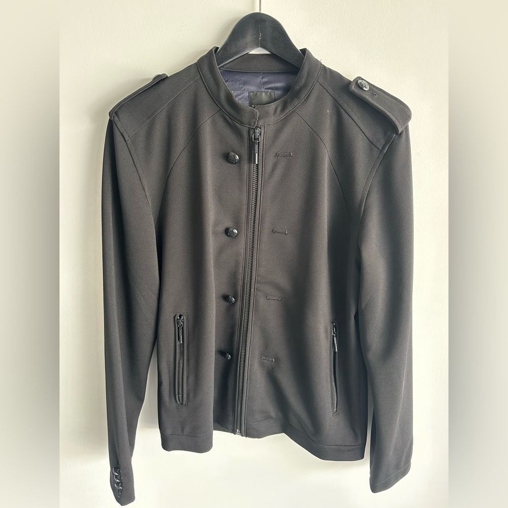 Zara military style jacket, in  black